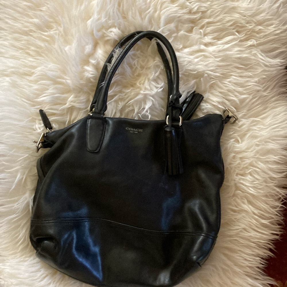 Coach legacy Rory satchel bag black